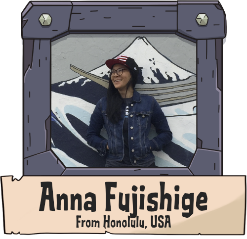 Anna Fujishige from Honolulu, USA